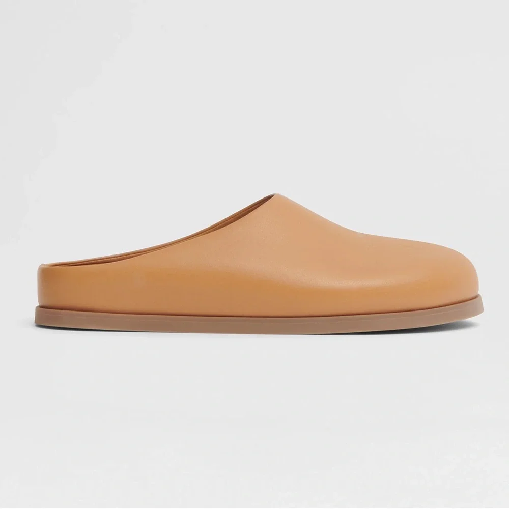MANSUR GAVRIEL Lambskin Leather Everyday Mules - Picture 2 of 15